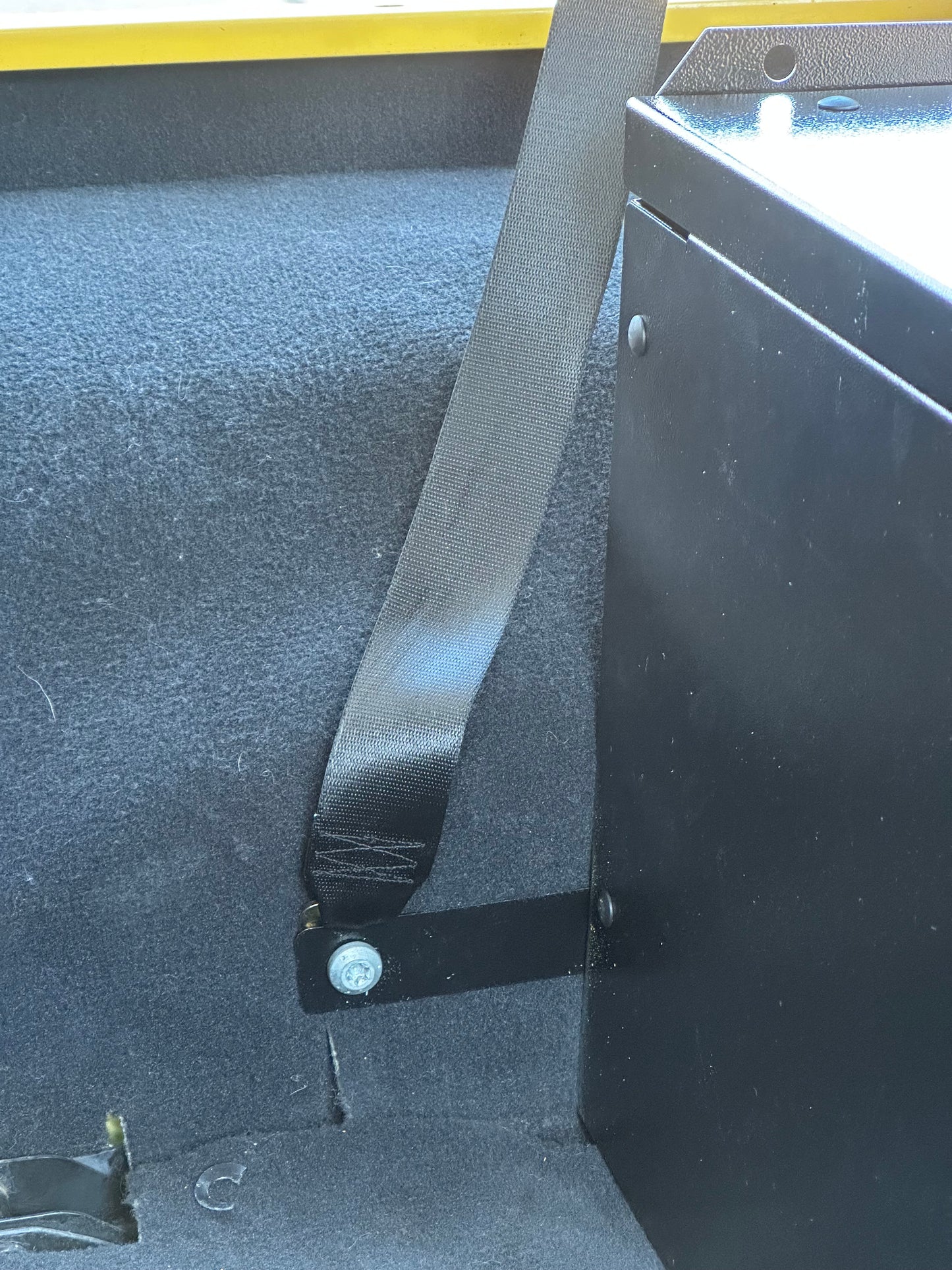 Ridgeback Jeep Security Enclosure - LJ Basic (Rear Seat Installed)