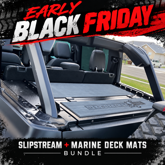 🔥 EARLY BLACK FRIDAY — $1,800 WITH CODE BFBUNDLE | Bronco 6G Slipstream + Marine Deck Mats (2018–2023)