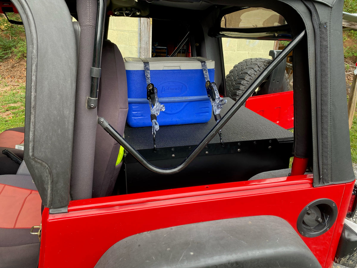 Jeep Wrangler TJ Cargo Security Enclosure - Diabolical Inc