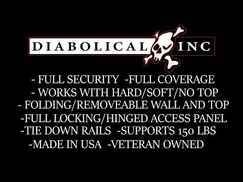 Cargo Area Security | Jeep Wrangler JL/JLU Accessory | Diabolical