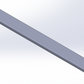 CAD Drawing of the shelf for the Rail Rack Accessory mounting shelf. 