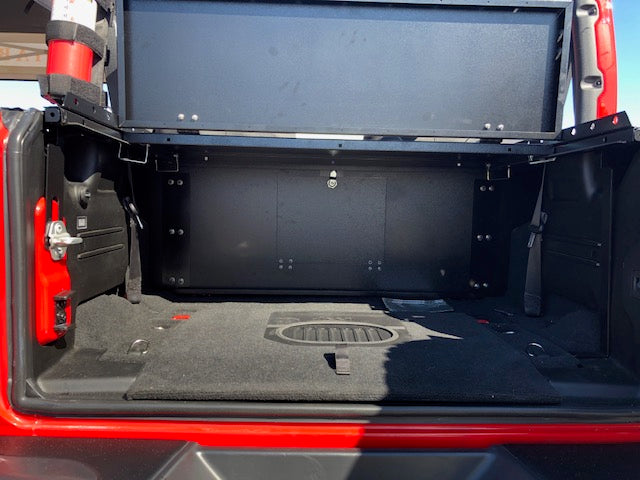 Jeep Wrangler JL 2 Door Cargo Area Enclosure Diabolical Inc